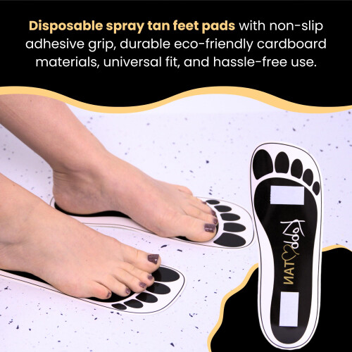 60 par (120 feets) Spray solbrune f?dder til soll?s spray garvning i sort 2