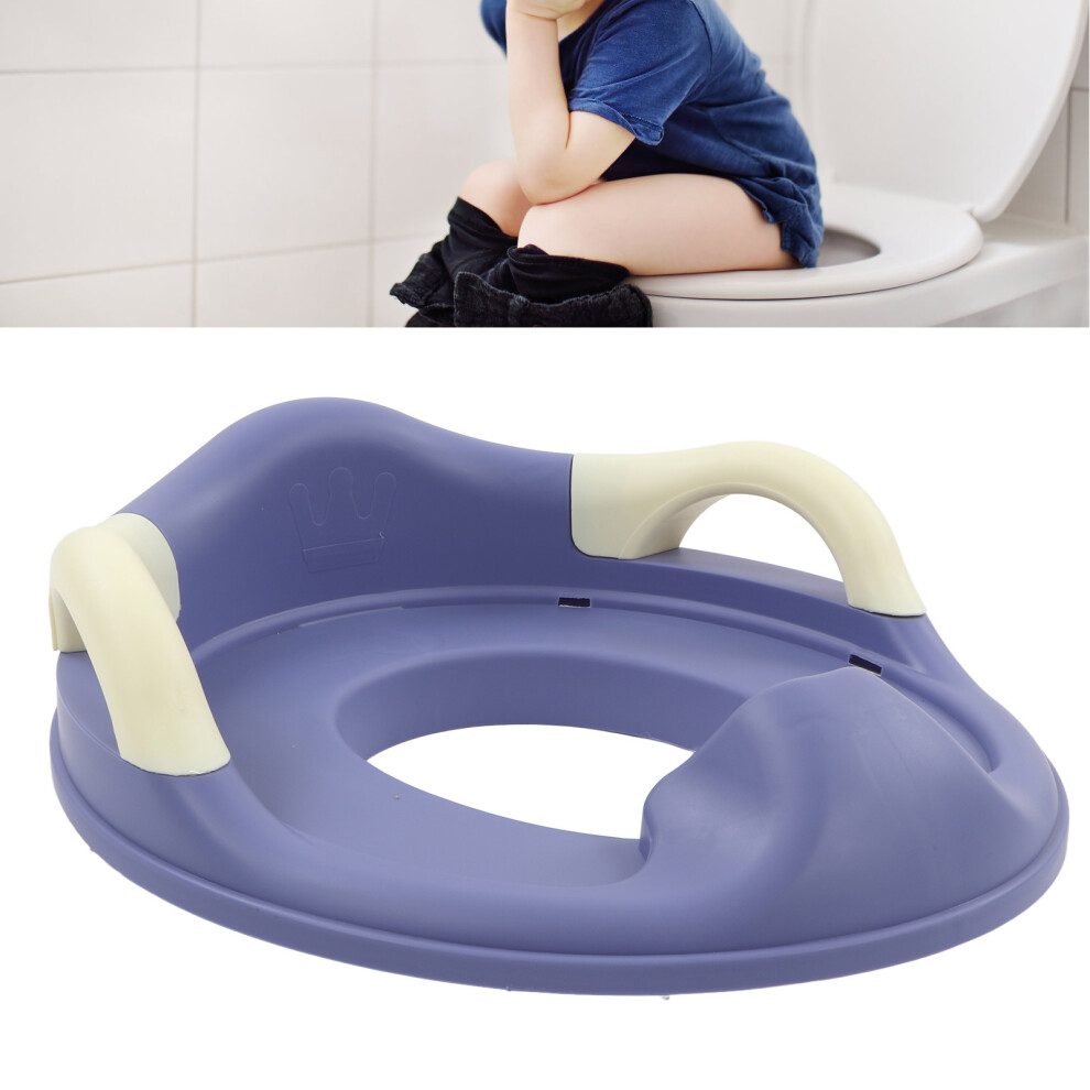 Baby Potty Training Seat Boys Girls Safe Ergonomic Toilet Training Seat With Spattering Guard Blue