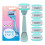 Dorco EVE5 Ξυριστική Μηχανή για Γυναίκες, 1 Χερούλι & 6 Ανταλλακτικά Μακράς Διάρκειας 1