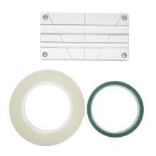 Professioneller Splicing-Block für 1/2-Zoll- und 1/4-Zoll-Tonband, Aluminiumlegierung, 10 Zoll