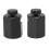 2PCS Stair Guages Knobs Aluminium Alloy Stair Stringer Layout Tool for Framing Square Carpentry Rafter Black 13