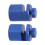 2PCS Stair Guages Knobs Aluminium Alloy Stair Stringer Layout Tool for Framing Square Carpentry Rafter Blue 16