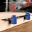 2PCS Stair Guages Knobs Aluminium Alloy Stair Stringer Layout Tool for Framing Square Carpentry Rafter Blue 4