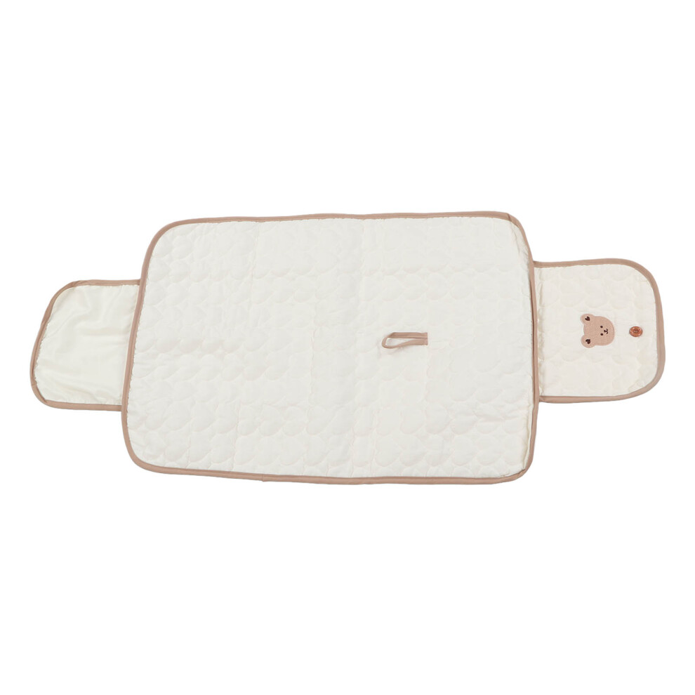 Baby Portable Changing Diaper Pad Foldable Waterproof Travel Diaper Changing Mat for Newborn Bear