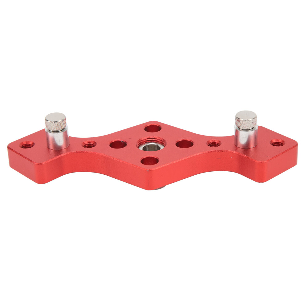 Self Center Dowel Jig Vertical Hole Puncher Locator Woodworking Doweling Jig Wooden Board Connection Tool Red 8701315233634