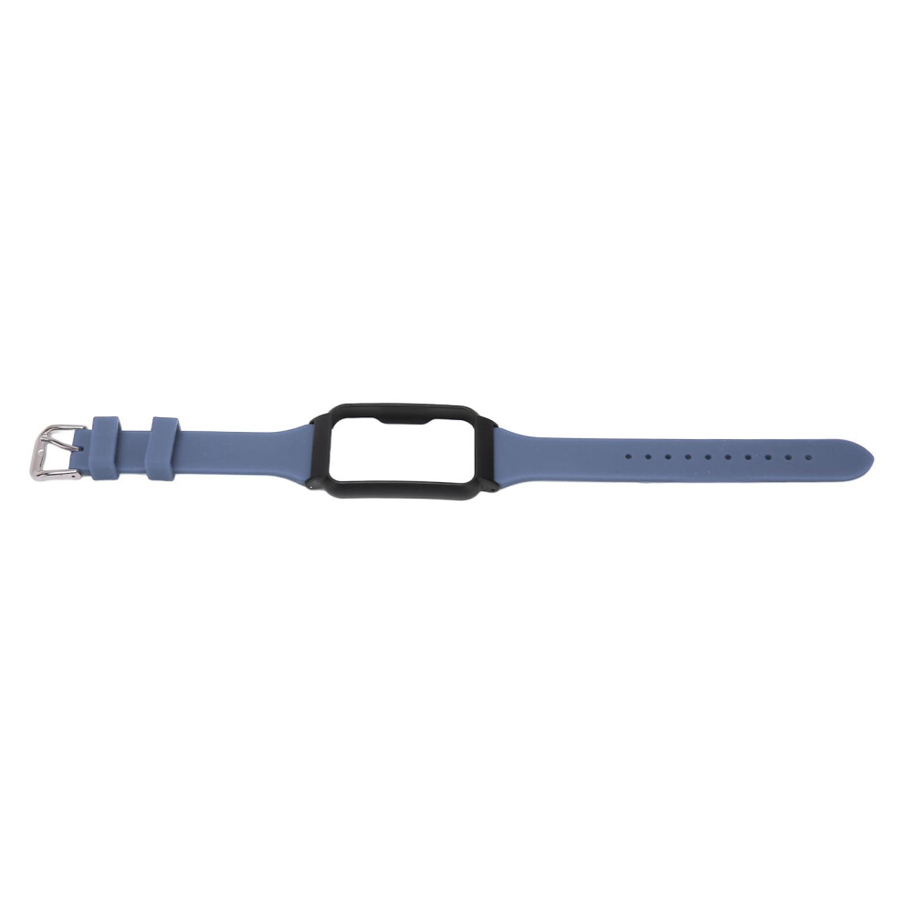 Watch Band Strap With Case Replacement Silicone Wristbands Band Watch Accessory For Oppo Free Purple 7901315235367