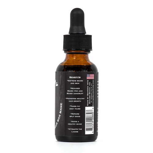 Badass Beard Care Έλαιο Γενειάς - Άρωμα Φαραώ, 1 oz - 100% Φυσικά και Βιολογικά Υλικά 2