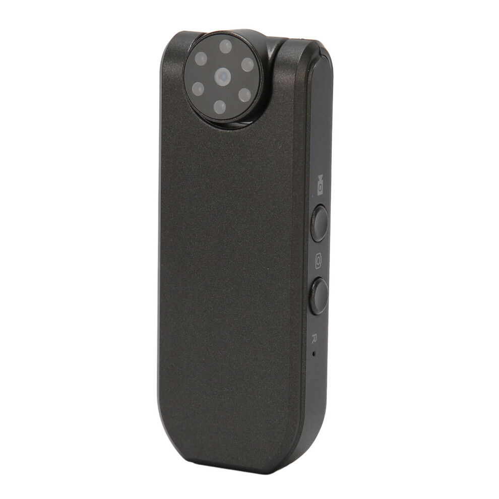 Mini Wearable Camera 1080P Night Vision Rechargeable Motion Detection Hd Body Video Recorder For Law Enforcement Black 4271315239768