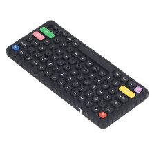 Baby-Silikon-Tastatur-Kauspielzeug für Säuglinge und Kleinkinder, weich und schonend