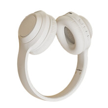 Bluetooth Wireless Gaming Headset Multifunction HiFi Stereo Noise Cancelling Strong Bass Bluetooth Headphones Pearl White