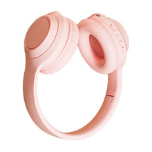 Bluetooth Wireless Gaming Headset Multifunction HiFi Stereo Noise Cancelling Strong Bass Bluetooth Headphones Peach Pink
