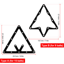 6pcs Magic Ball Rack Holder Billiard Ball Rack