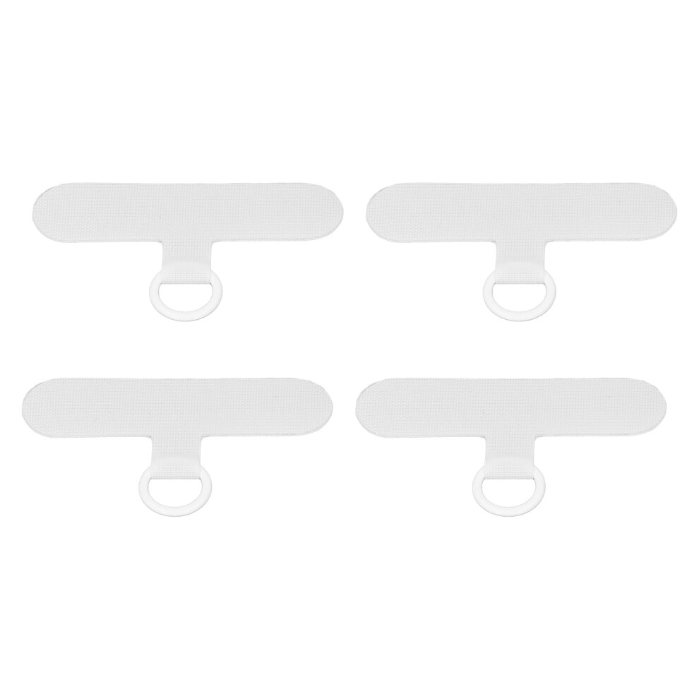 10Pcs Phone Tether Tab Universal Cell Phone Lanyard Patch Without Adhesive For Most Smartphones Preventing Dropping White 4681315250548