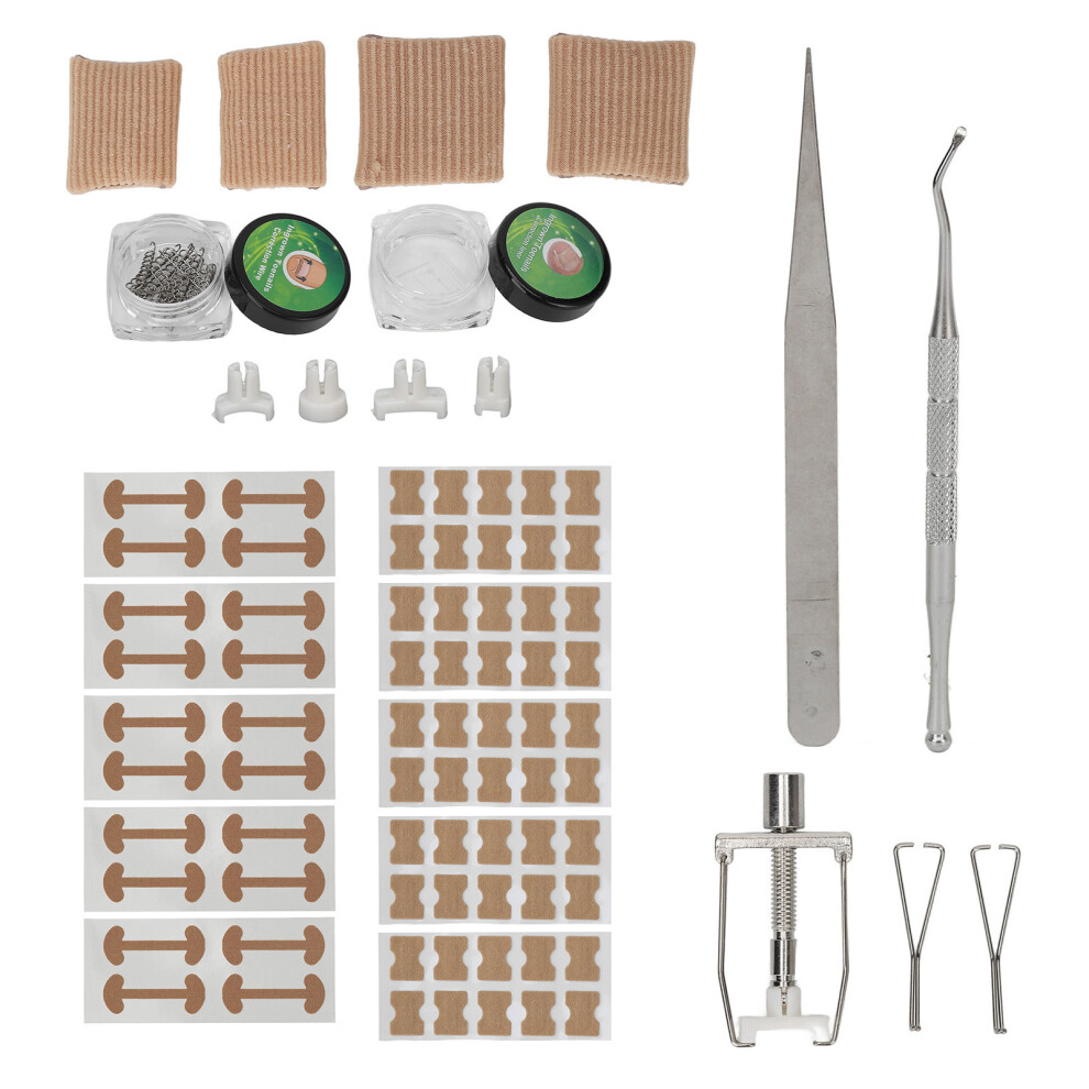 Ingrown Toenail Treatment Kit Glue Free Pedicure Ingrown Toenail Corrective Patches Tool