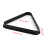 Plastic Billiard Pool Ball Triangle Rack Fits 2-1/4'' Billiard Balls 1