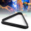 Plastic Billiard Pool Ball Triangle Rack Fits 2-1/4'' Billiard Balls 3