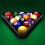 Plastic Billiard Pool Ball Triangle Rack Fits 2-1/4'' Billiard Balls 4