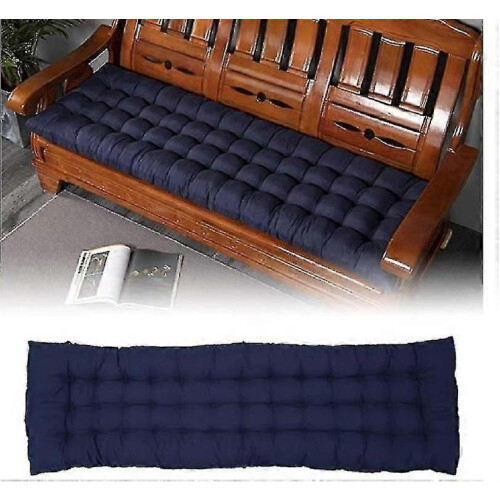 Cushion Navy Blue 48*160cm Three Seats 1