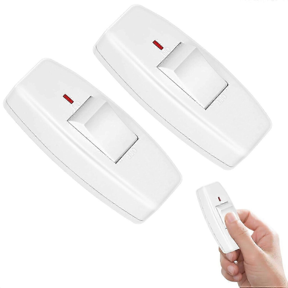 Lamp Switch, Inline Switch For Lamps 250V 6A Dual Pole Light Torpedo Switch Rocker Switch, Inline For Desk Light/Bulb Switch (2Pcs) 9122581765022