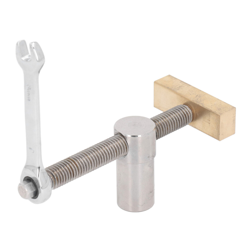 19Mm Woodworking Desktop Clip Stainless Steel Brass Stop Bench Dog Clamp Workbench Fast Fixed Clip Red Bench Dog 4901315261079