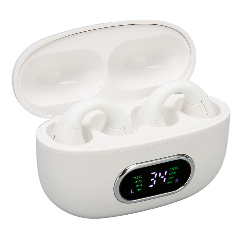 Bluetooth Translator Earphone 144 Languages Stereo Clip On Translation Earbuds With Charging Case For Android For Ios White 9321315261728