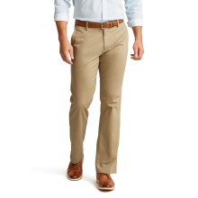 Dockers Heren Straight Fit Signature Lux Katoen Stretch Broek, Nieuw Brits Khaki, 32B x 30L