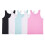 Fruit Of The Loom Fruto do tear garotas grandes tanques variados (pacote de 5) Medium de varredjersey 1