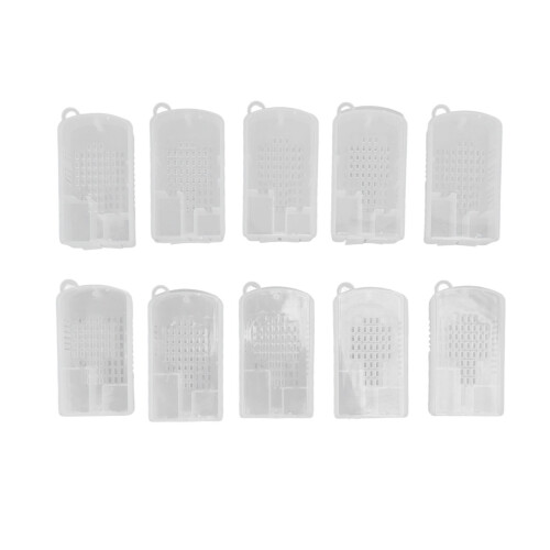 10 Pcs Beekeeping Tools Multifunctional Plastic Beekeeping Box Extra Large Beekeeping Cage 2