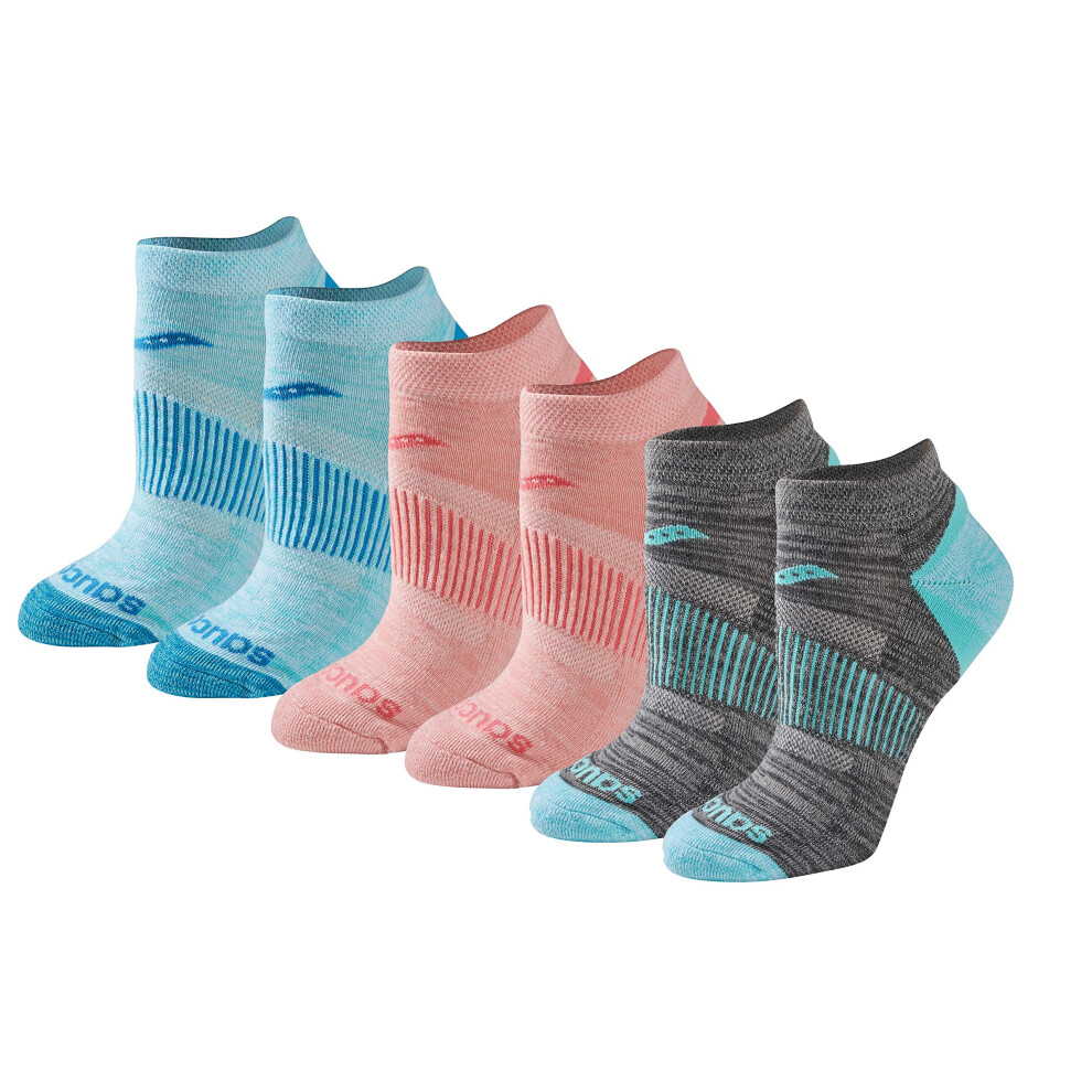Chaussures de sport athl?tiques No Show Performance Saucony Selective Cushion pour femmes