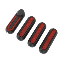 4 Stück reflektierende Scooter-Radnabenabdeckungen für Xiaomi M365 PRO PRO2