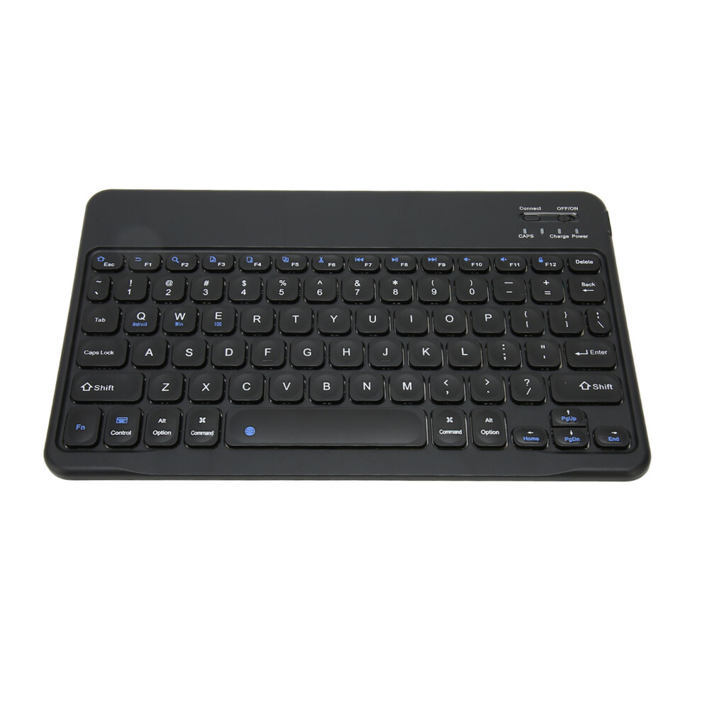 10In Wireless Bluetooth Keyboard Ultra Thin Stable Connection Quiet Waterproof Tablet Laptop Keyboard Black 8711315277248