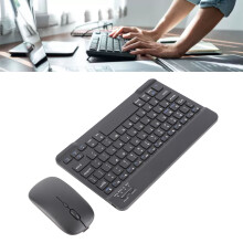 Keyboard and Mouse Combo Wireless Bluetooth Keyboard and Mouse Set Portable Matching Keyboard and Mouse for PC Laptop Black