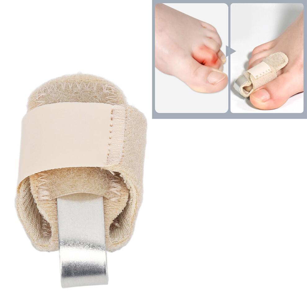 Toe Splint Skin Color Aluminum Plate Fixing Toe Brace Splint For Adult Women Men
