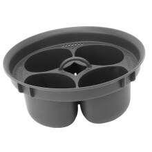 Multifunctional Steam Basket Food Grade PP 4 Egg Molds Steam Egg Boiler Accessory for TM5