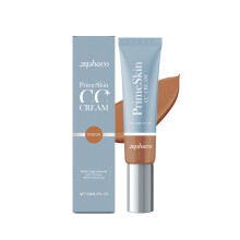 (Cocoa color 30ml) ZEPHOCO nourishing and lightweight liquid foundation series, lightweight, moisturizing, hydrating, and moisturizing, and not stuck to powder