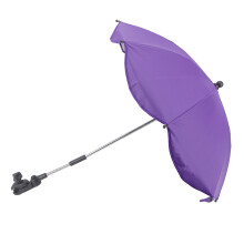14in Universal Stroller Parasol with UV Protection Adjustable Baby Stroller Umbrella Purple (Silver Glue)