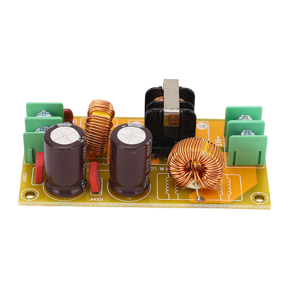 Dc Emi Power Filter 2A Low Pass Passive 3 Stage Filtering Lc Filter Board For Automobile Motorcycle 50V 3561315287786