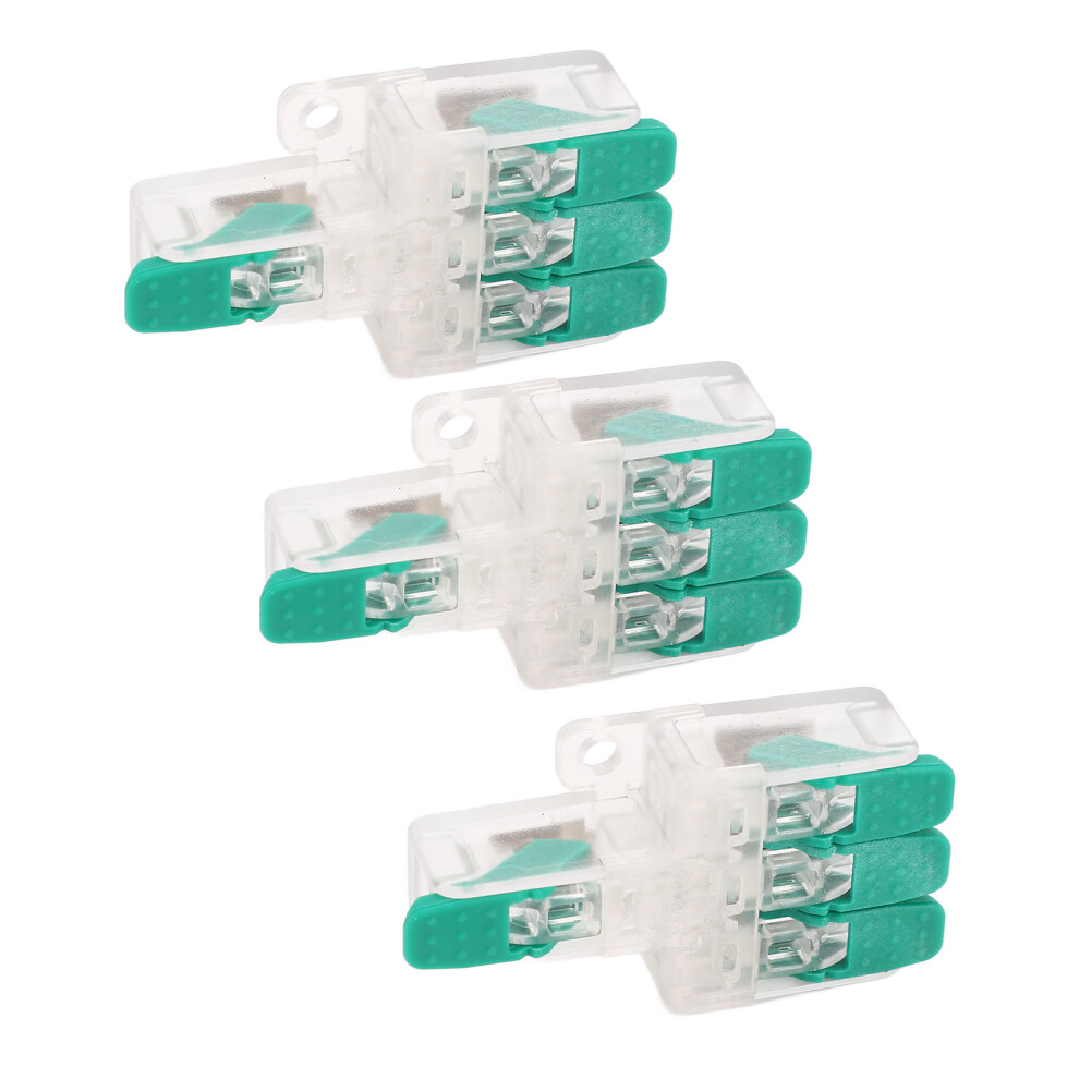 10 Pcs Wire Connector Y613g 1 In 3 Out Flame Retardant Wire Conductor Connector For 10 To 20Awg 41A 450V 9361315288561