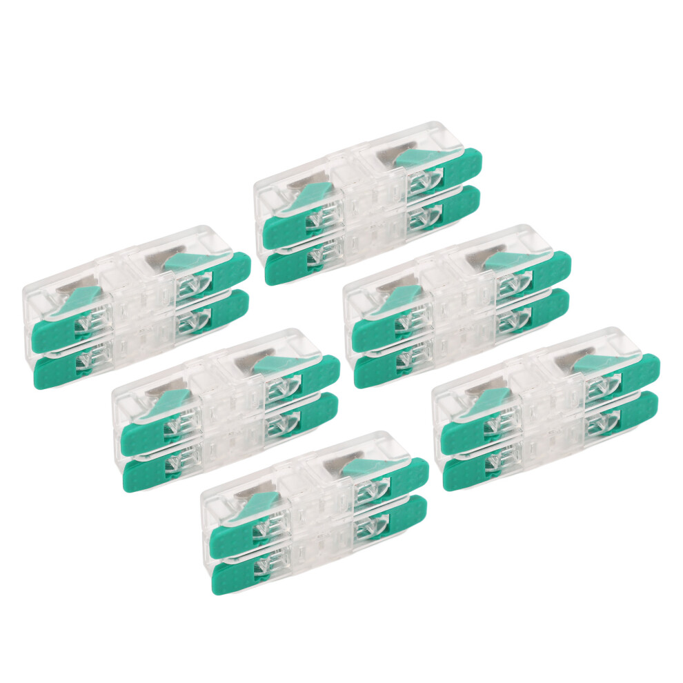 10Pcs 2 In 2 Out Wire Connector 0.5 To 6Mmâ² Copper Contact Conductor Connector For Household Appliance 41A 450V 7901315288547