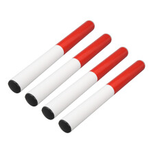 4pcs Children's Running Baton Relay PVC Baton Red and White Track and Field Baton Relay