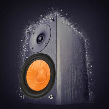 5 Inch Paper Speaker Cone Subwoofer Cones Drum Paper 1 Inch Inner Diameter 5Inch Outer Diameter with Rubber Surround