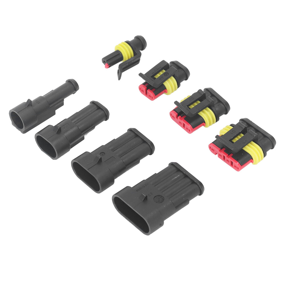 254 Pieces Automotive Connector Plug Kit Waterproof Waterproof Car Butt Connector Assortment With Terminals 6941315294828