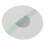 10 Sheets Sensor Adhesive Patch Prevent Slip Round Shaped Waterproof Sensor Covers for Running Green 10