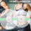 10 Sheets Sensor Adhesive Patch Prevent Slip Round Shaped Waterproof Sensor Covers for Running Green 3
