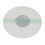 10 Sheets Sensor Adhesive Patch Prevent Slip Round Shaped Waterproof Sensor Covers for Running Green 13