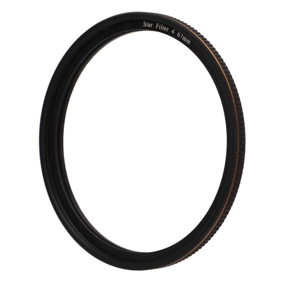 Adjustable Star Filter Anti Scratch Starburst Lens Filter 4 Points Anti Glare Coating Star Filter For Dslr Cameras 67Mm 9461315298307