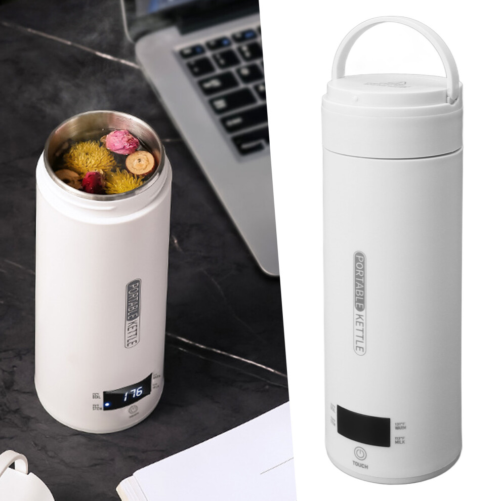 Portable Travel Electric Kettle Small Electric Tea Kettle with 4 Variable Presets 500ml Personal Hot Water Boiler