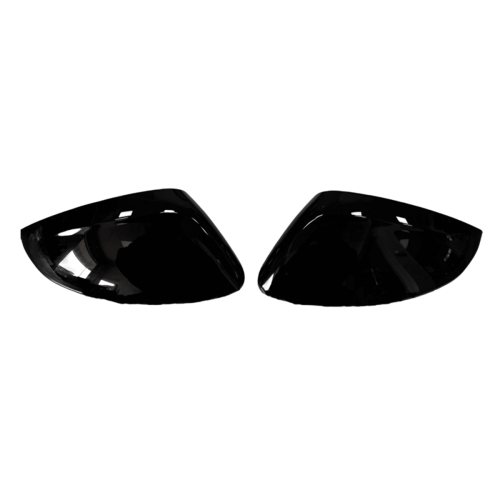 Per 2008 208 2019-2025 Specchietto retrovisore Nero lucido
