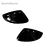 Per 2008 208 2019-2025 Specchietto retrovisore Nero lucido 5