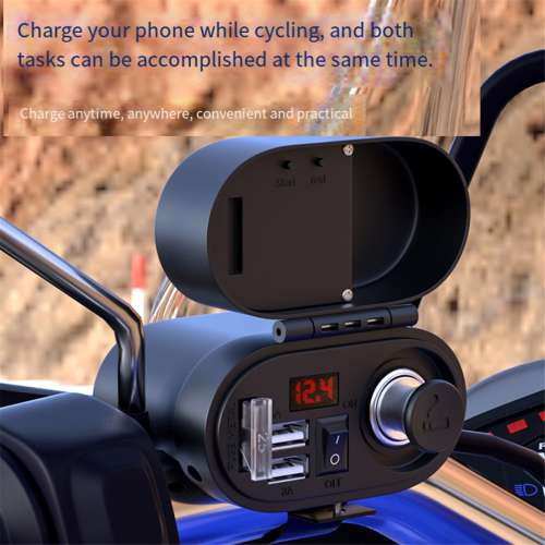Motorcycle Waterproof Lighter Socket Kit 1